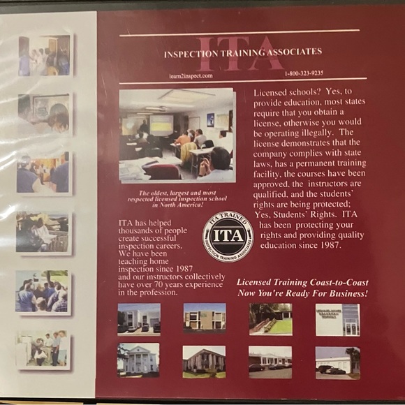 Home Inspection Video Library. Inspection Training Associates. 12 DVDS. - Picture 2 of 16